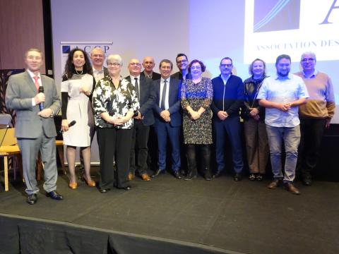 Les membres du nouveau bureau de l'ACCP