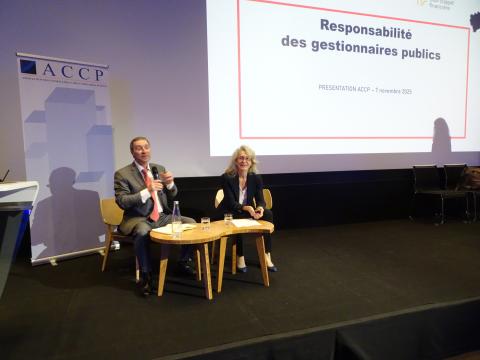 Mme Allard, avocate générale à la Cour des comptes présente l'actualité de la RGP
