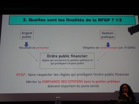 Les finalités de la RGP - diaporama Cour des comptes